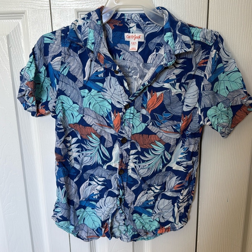 Cat and Jack Hawaiian shirt